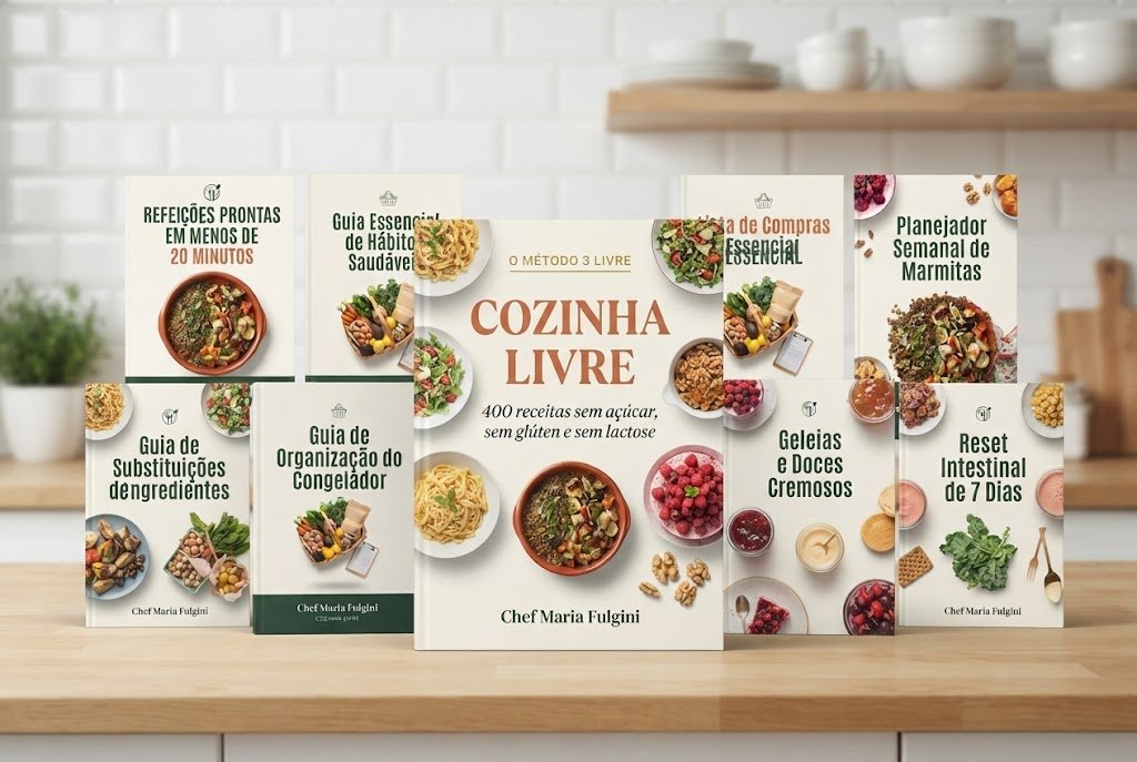 Livro Cozinha Livre + 8 guias bônus